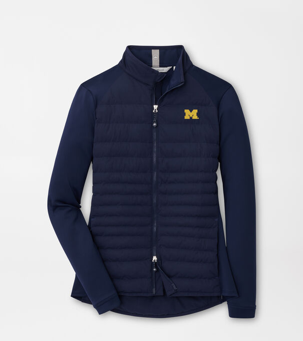 Michigan Women's Merge Hybrid Jacket