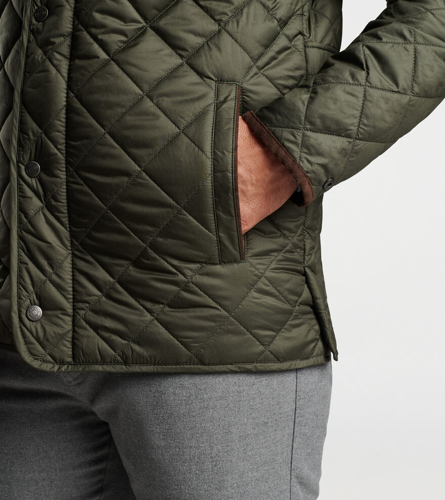 Suffolk Quilted Travel Coat image number 4