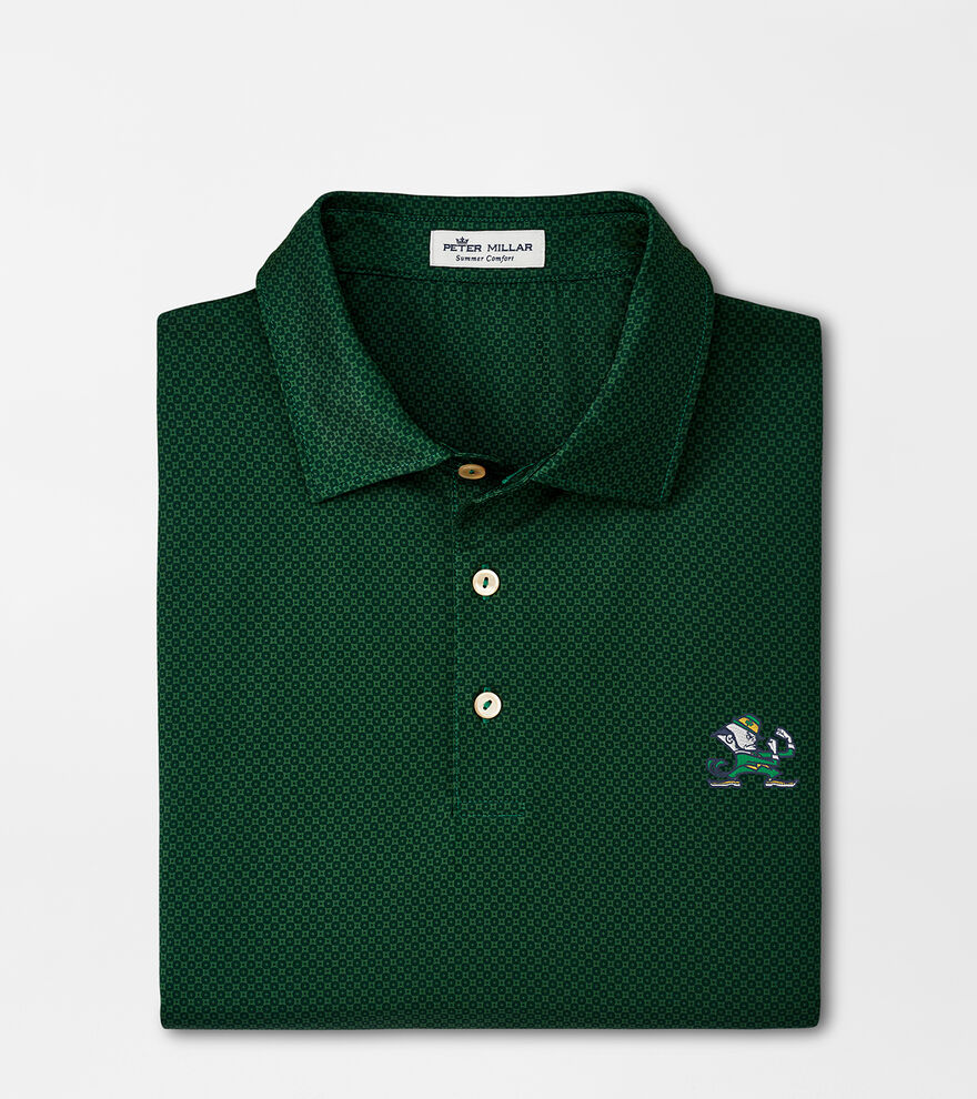 Notre Dame Leprechaun Dolly Performance Jersey Polo image number 1