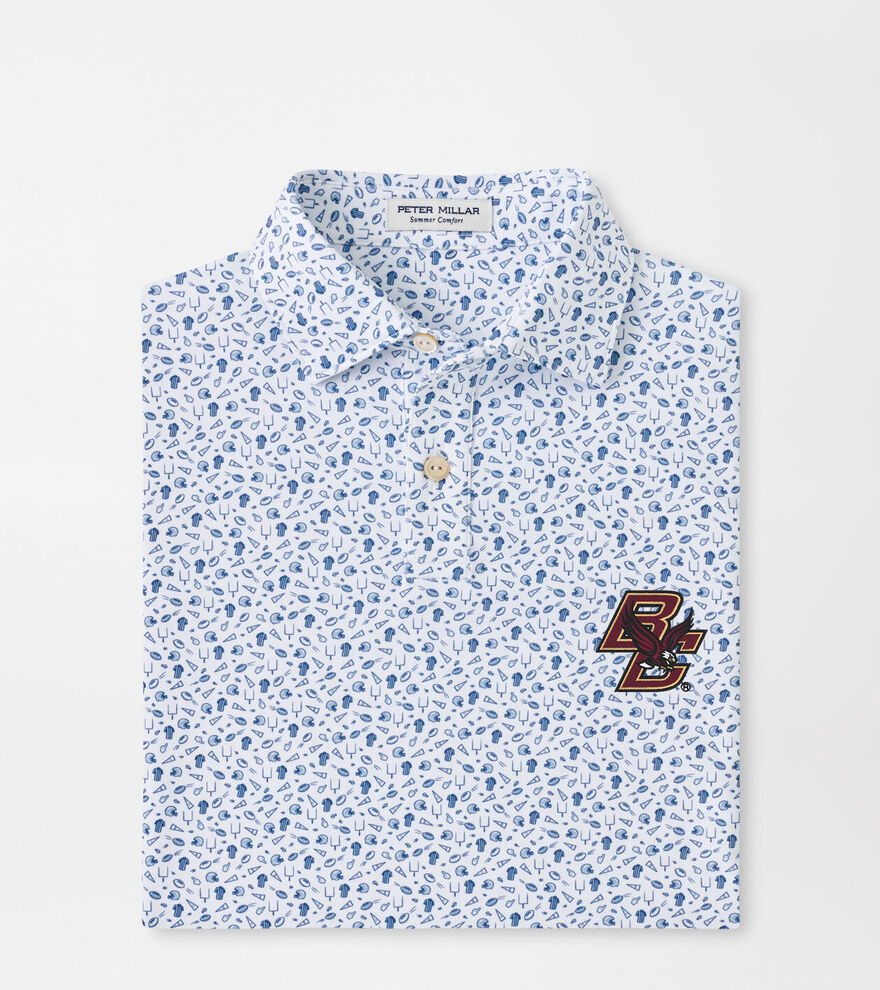 Boston College Kick Off Youth Performance Jersey Polo image number 1