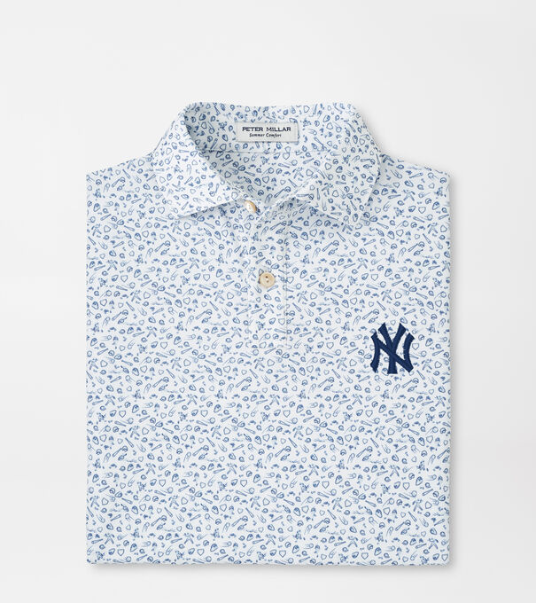 New York Yankees Youth Batter Up Performance Jersey Polo