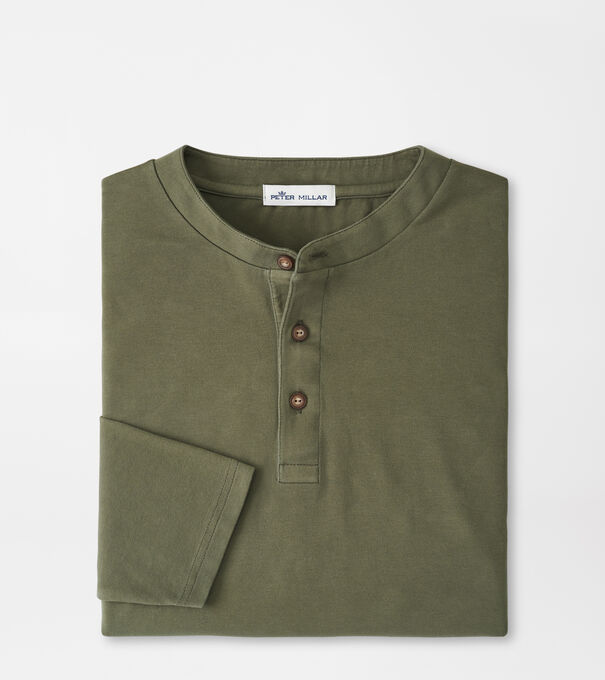 Lava Wash Long-Sleeve Henley