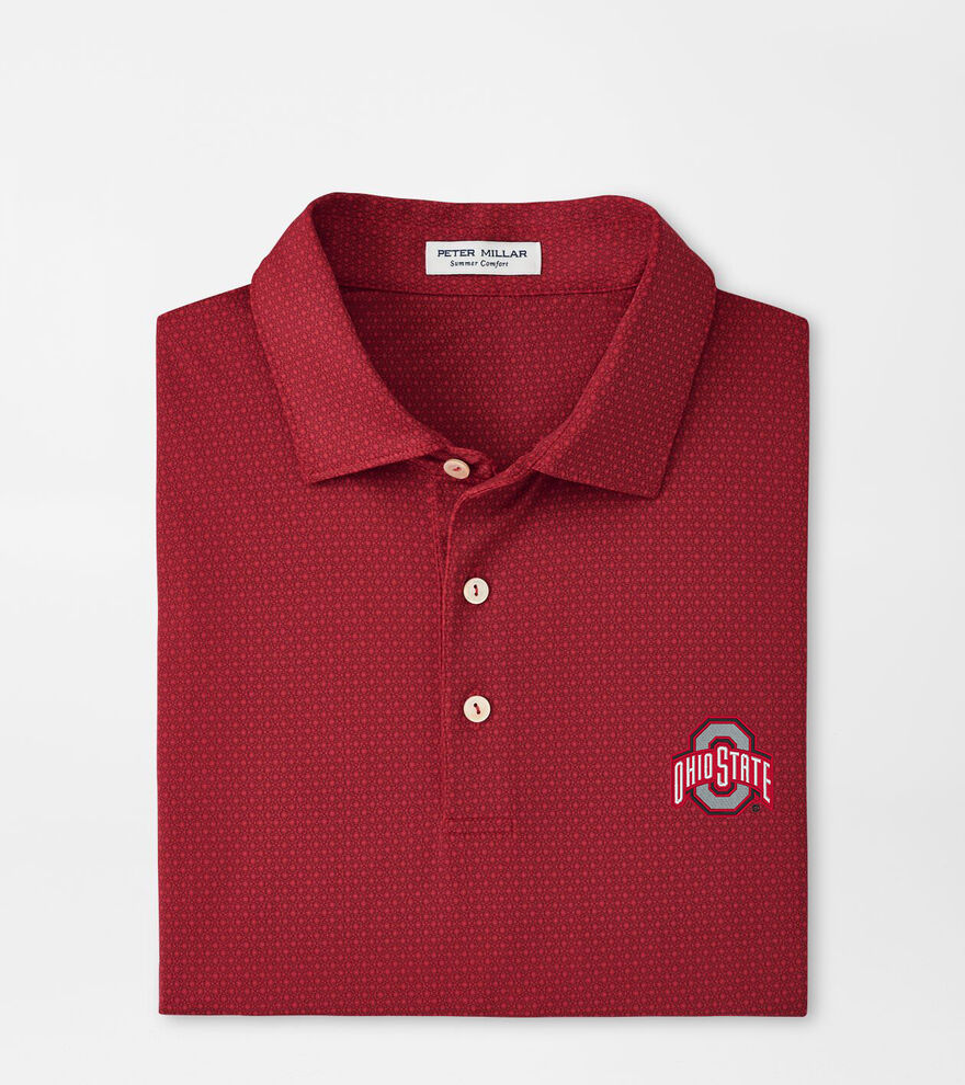 The Ohio State Tesseract Performance Jersey Polo image number 1