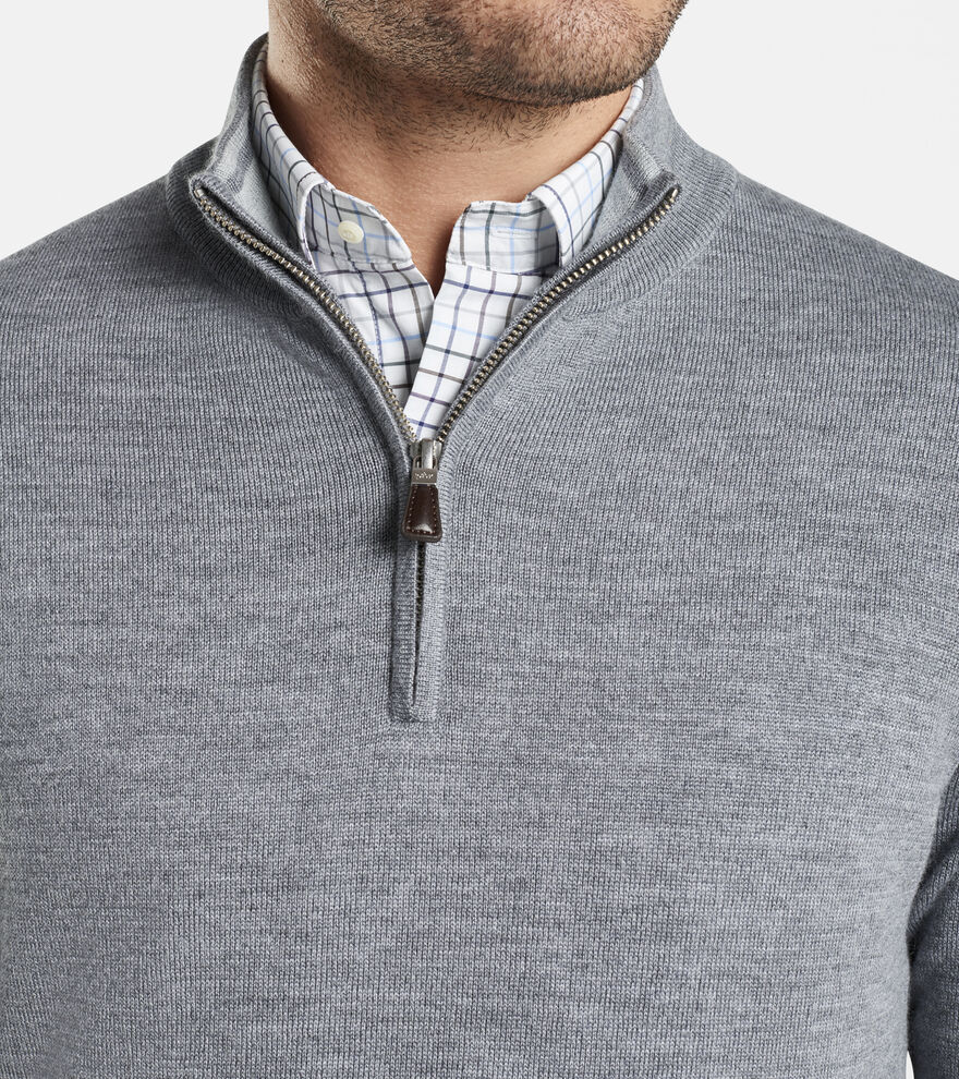 Crown Soft Merino-Silk Quarter-Zip image number 5