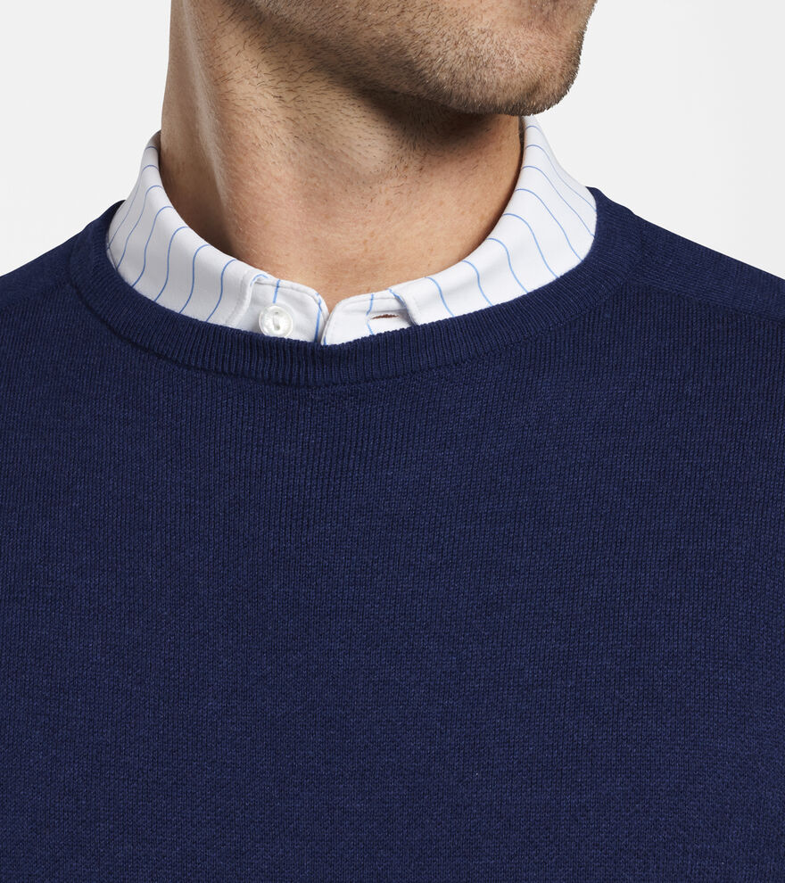 Crown Crafted Interlock Crewneck - Alternate Image 3