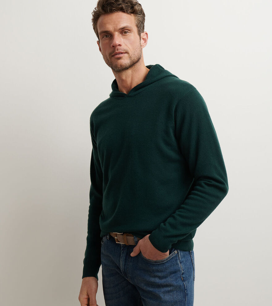 Crown Heritage Cashmere Hoodie image number 2