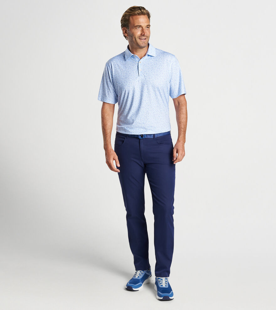 Dazed and Tranfused Performance Jersey Polo (Sean Self Collar) | Men's ...