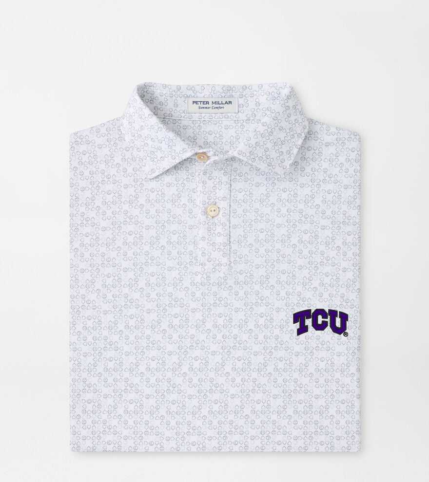 TCU Bases Loaded Youth Performance Jersey Polo image number 1