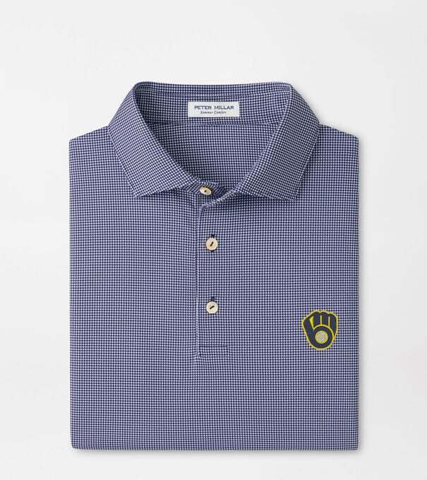 Milwaukee Brewers Border Performance Jersey Polo
