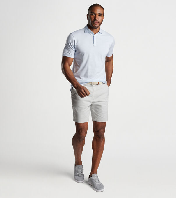 Pilot Mill Halifax Stripe Short-Sleeve Polo