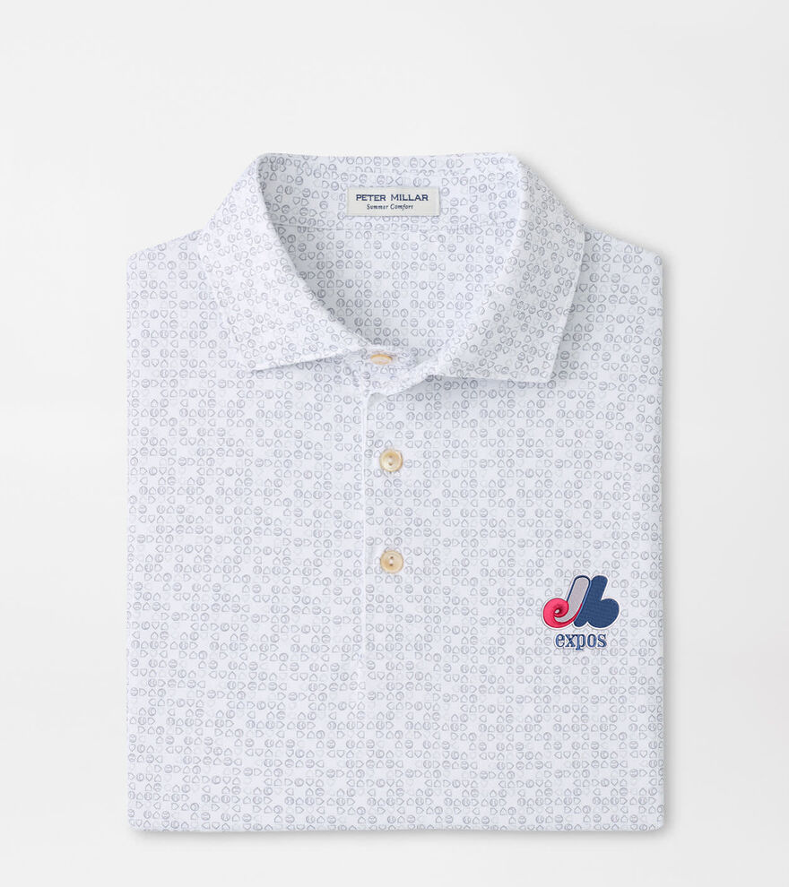 Cooperstown Montreal Expos Bases Loaded Performance Jersey Polo