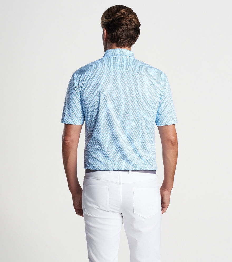 Featherweight Performance Golf On The Rocks Polo image number 3