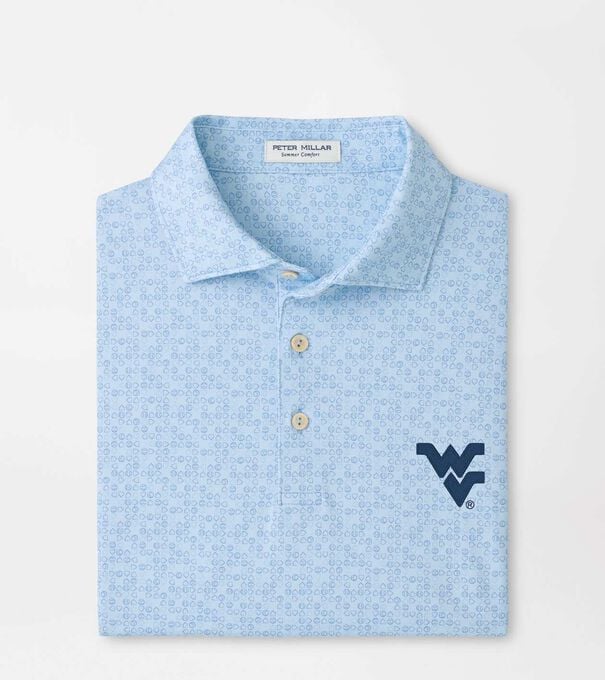 West Virginia Bases Loaded Performance Jersey Polo