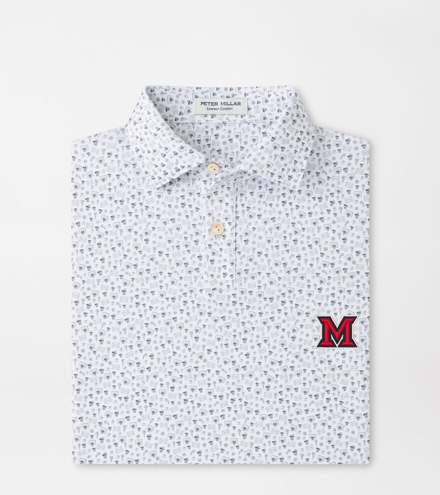 Miami of Ohio Buzzer Beater Youth Performance Jersey Polo image number 1