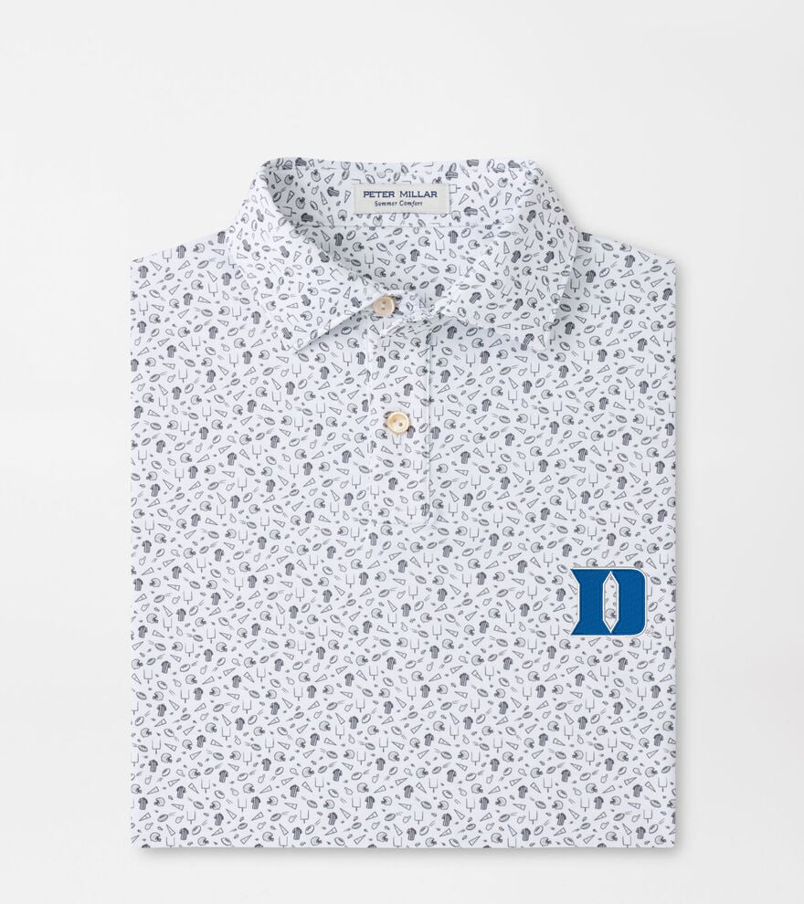 Duke University Kick Off Youth Performance Jersey Polo image number 1