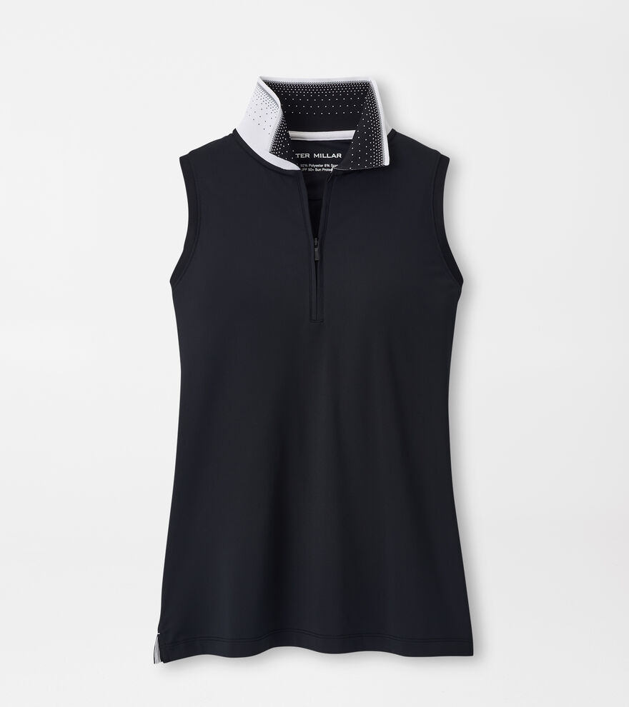 Chrissie Sleeveless Zip Polo image number 1