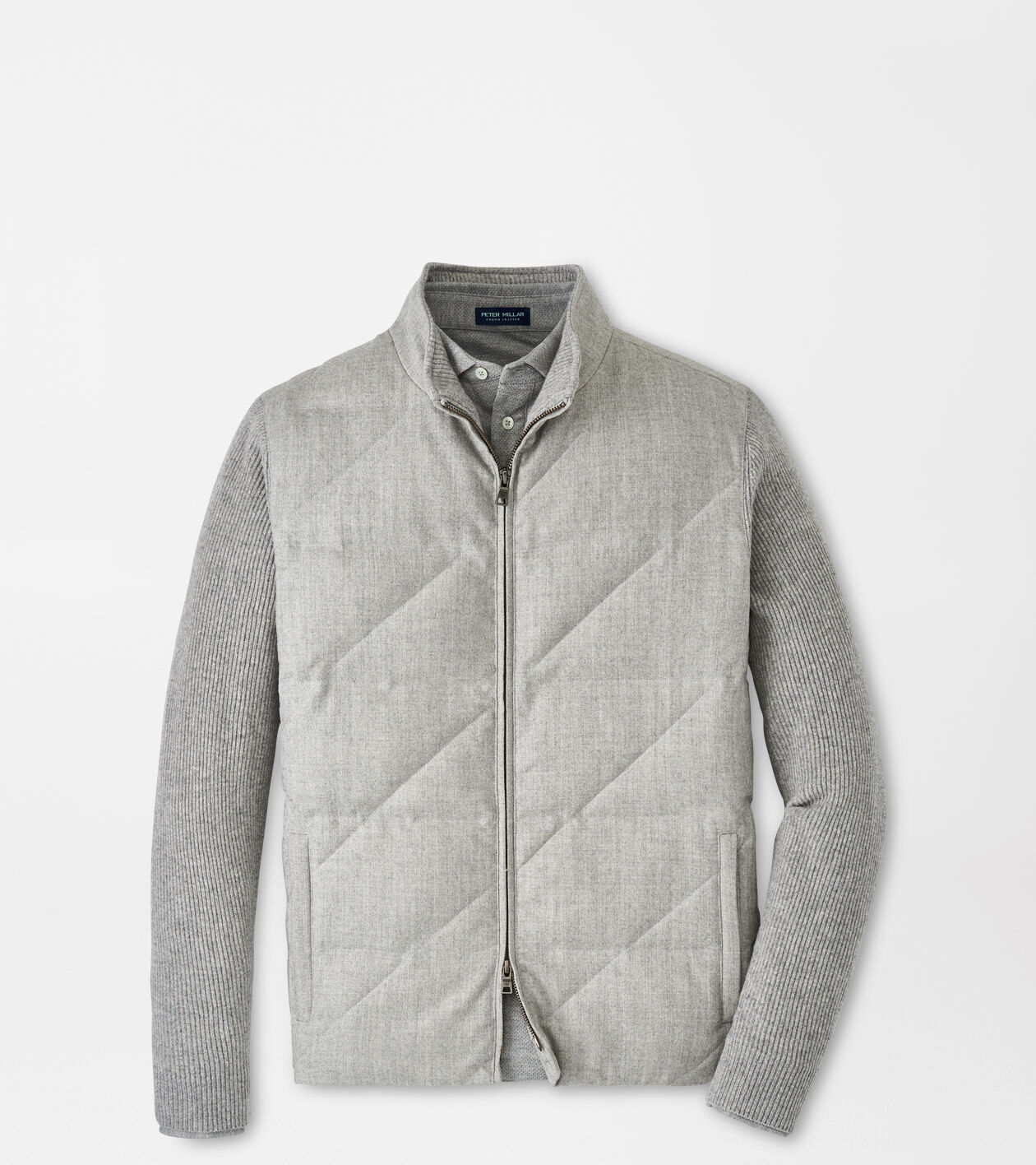 Alpine Hybrid Cardigan Men s Sweaters Peter Millar