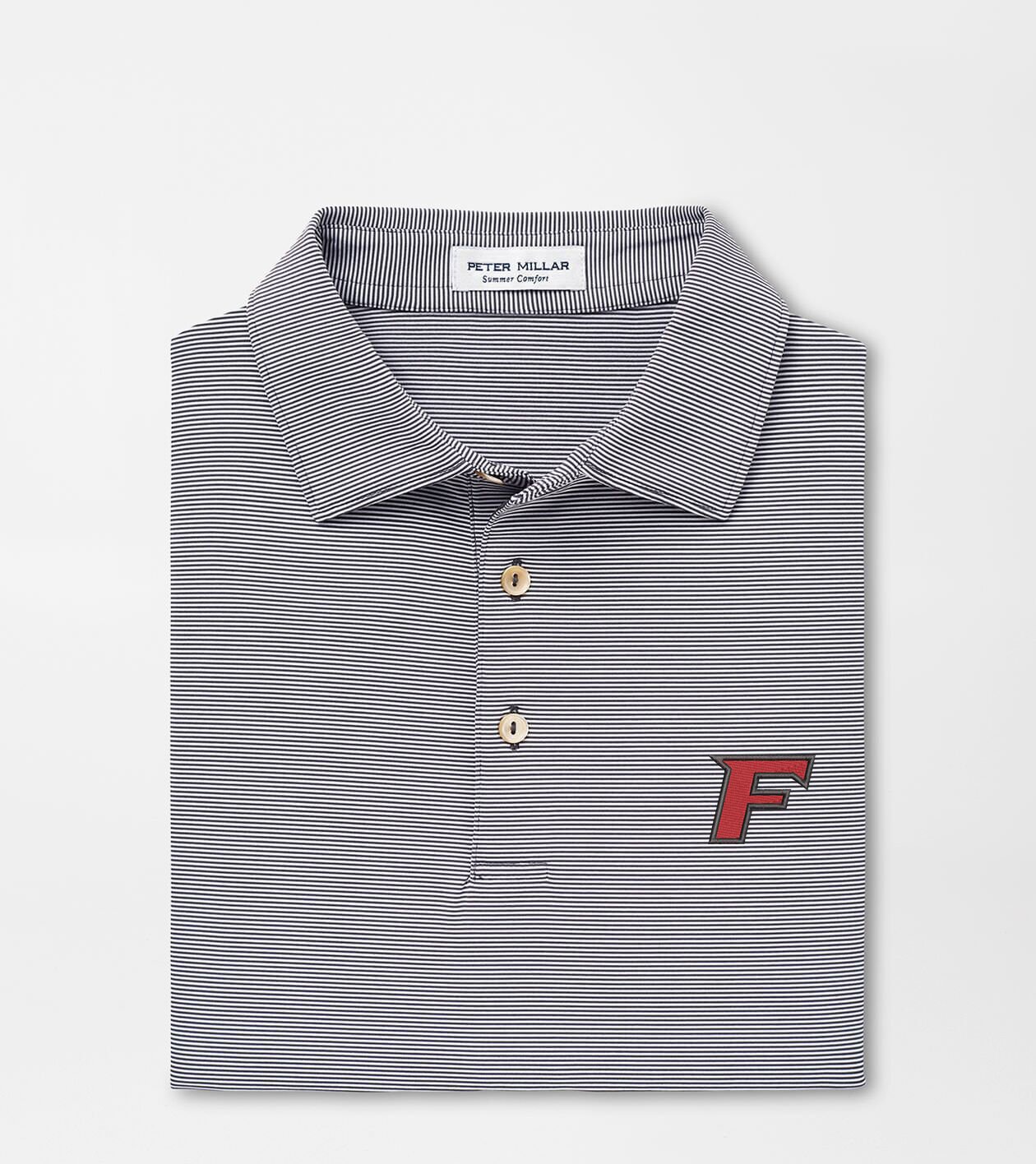 Fairfield Jubilee Stripe Performance Polo | Men's Collegiate