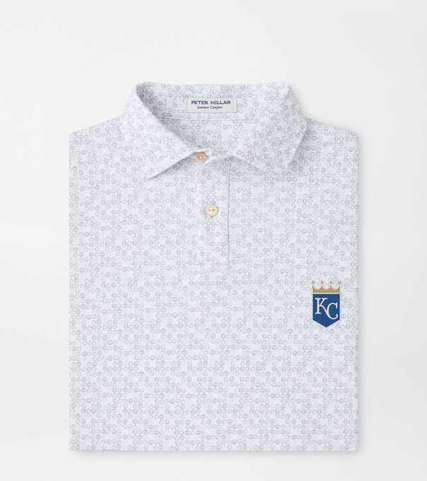 Cooperstown Kansas City Royals Bases Loaded Youth Performance Jersey Polo