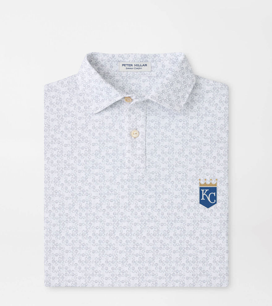 Cooperstown Kansas City Royals Bases Loaded Youth Performance Jersey Polo