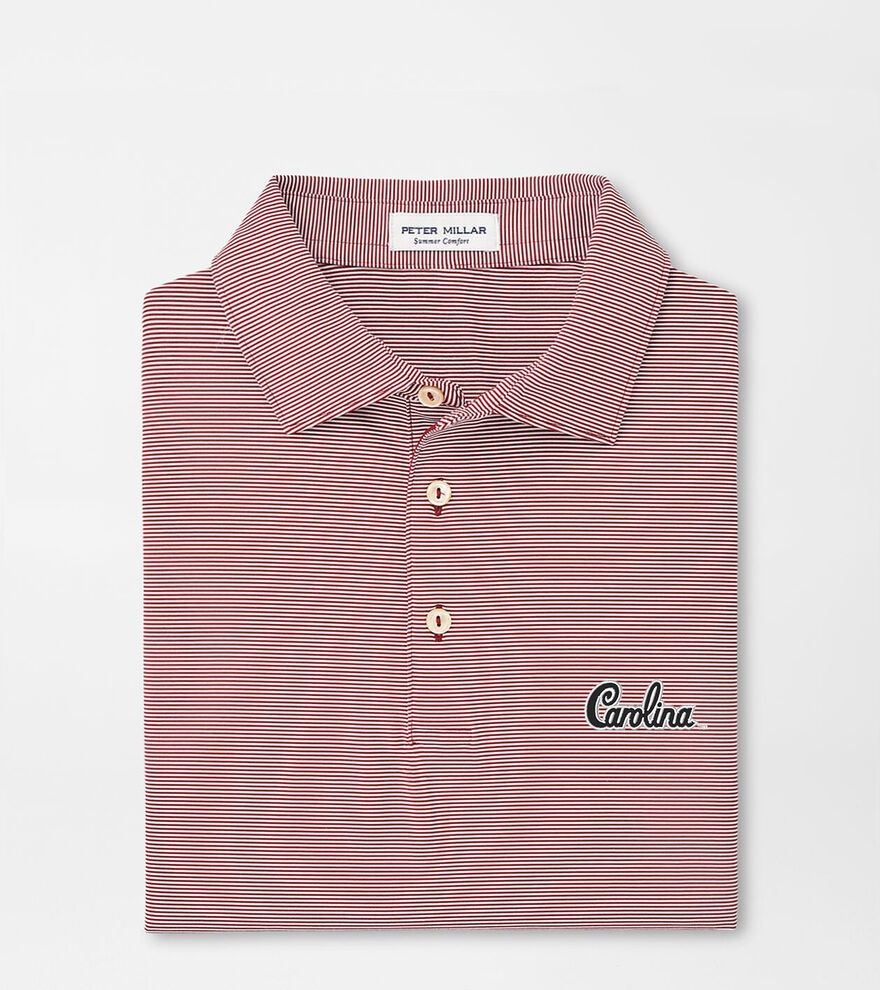 South Carolina Jubilee Stripe Performance Polo image number 1