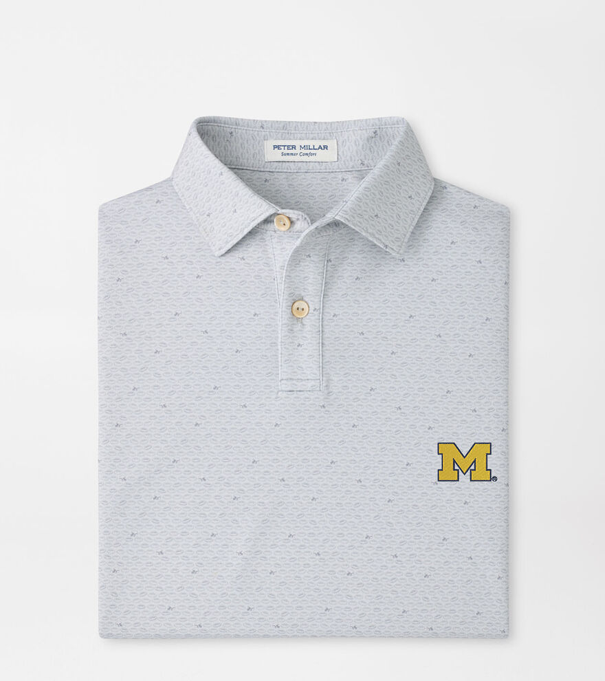 Michigan On The Ball Youth Performance Jersey Polo image number 1