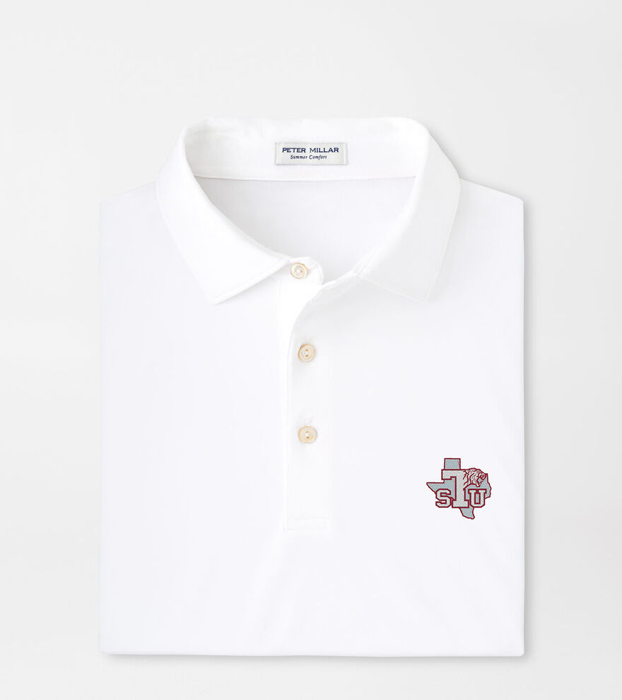 Texas Southern Solid Performance Jersey Polo image number 1