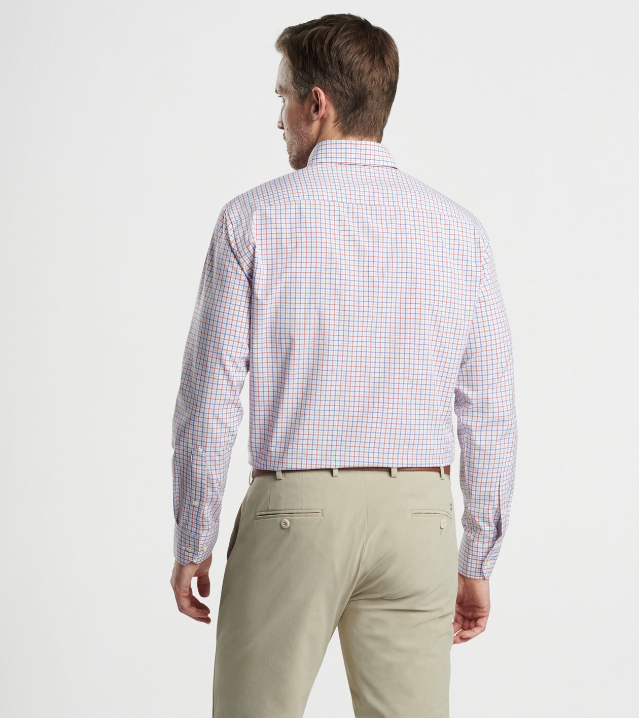 Moors Performance Poplin Sport Shirt | Men's Sport Shirts | Peter Millar