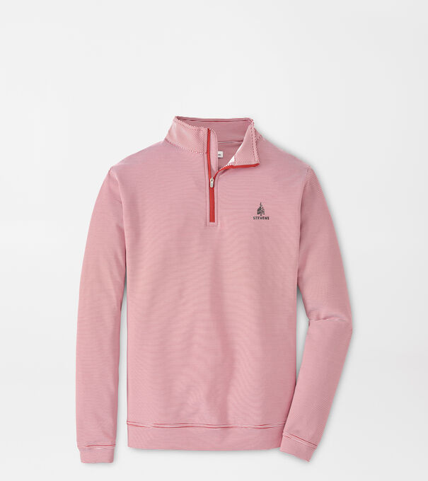 Stevens Institute Stripe Perth Performance Quarter-Zip