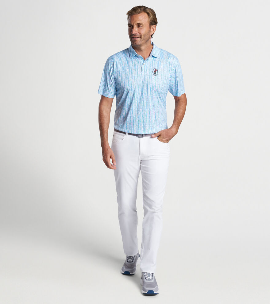 124th U.S. Open Featherweight Golf On The Rocks Polo image number 2
