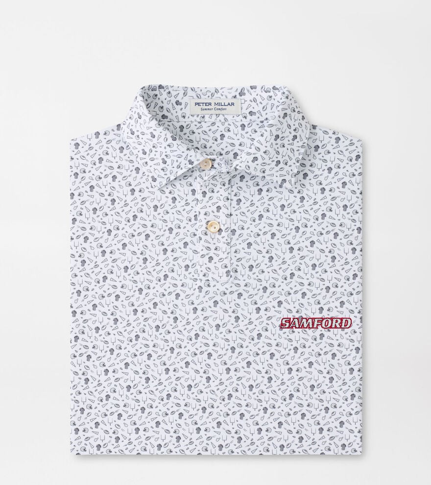 Samford Kick Off Youth Performance Jersey Polo image number 1