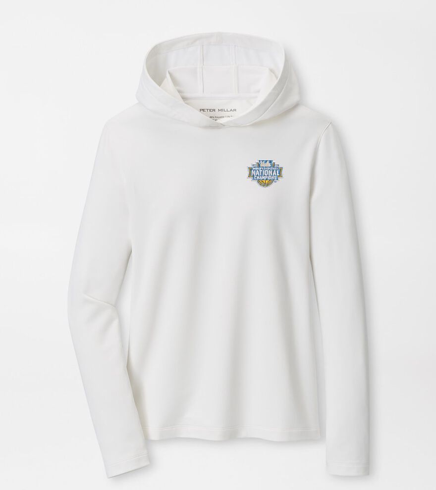 UCLA Women's National Champion Pine Performance Hoodie image number 1
