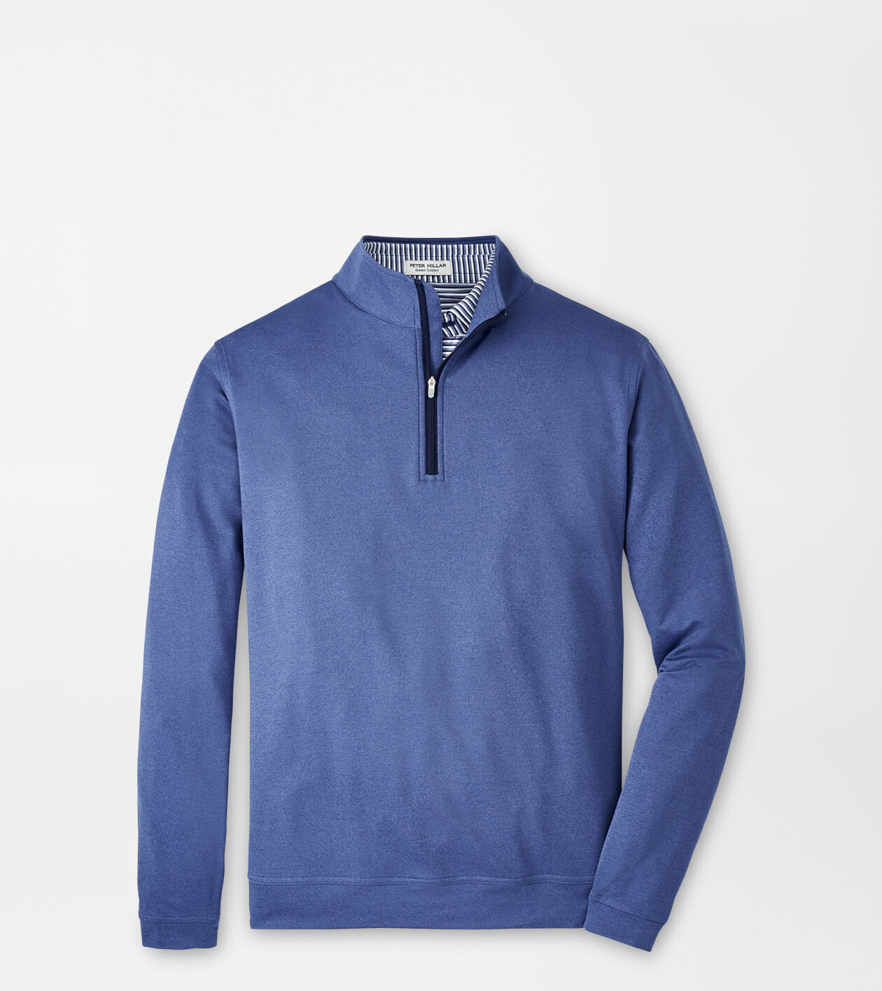 Perth Melange Performance Quarter Zip Men s Pullovers Peter Millar