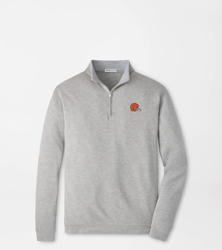 Cleveland Browns Crown Comfort Quarter-Zip Pullover