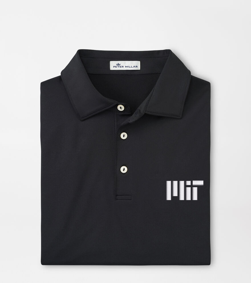 MIT Solid Performance Jersey Polo (Sean Self Collar) image number 1