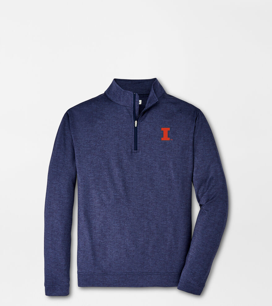 Illinois Perth Stitch Performance Quarter-Zip image number 1