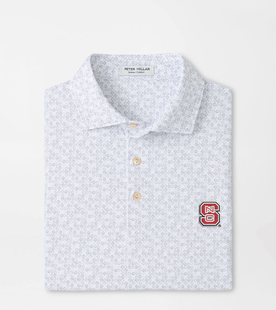 NC State Bases Loaded Performance Jersey Polo
