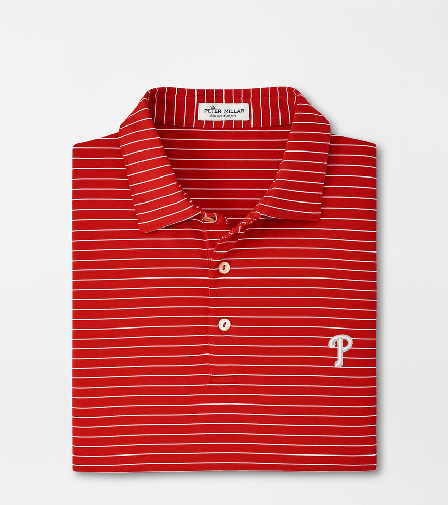Philadelphia Phillies Crafty Performance Jersey Polo image number 1