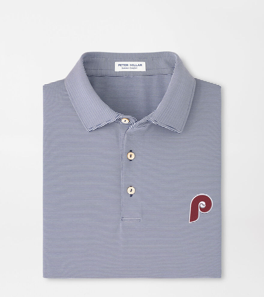 Cooperstown Philadelphia Phillies Jubilee Performance Jersey Polo image number 1