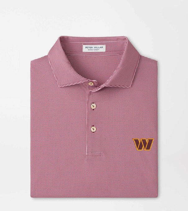 Washington Commanders Border Performance Jersey Polo