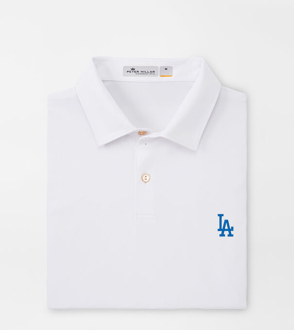 LA Dodgers Featherweight Melange Polo