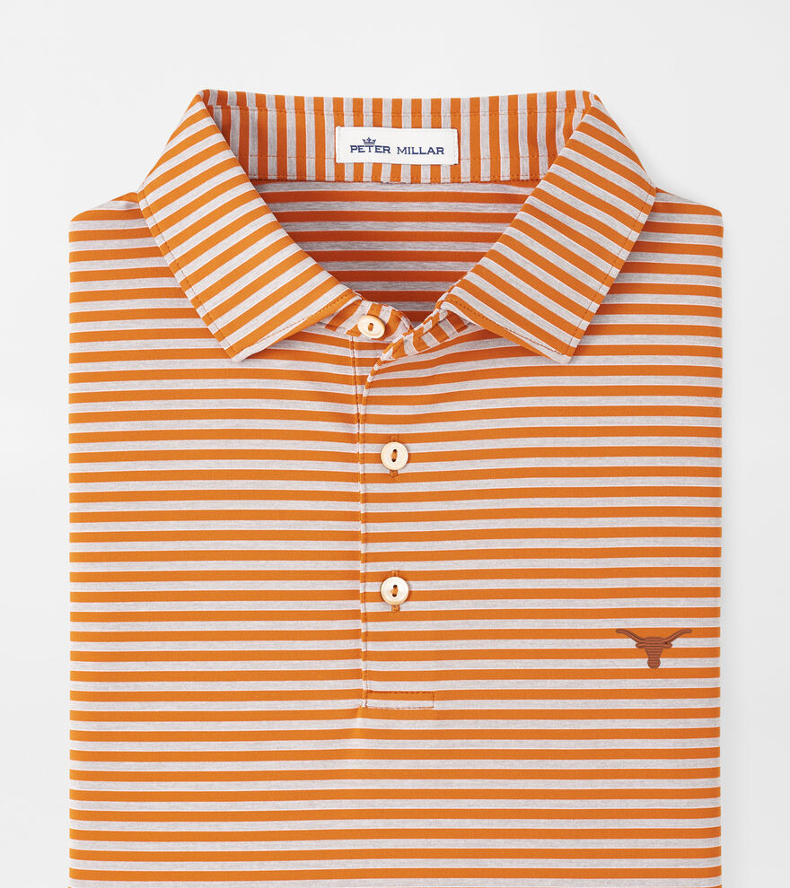 Texas Mills Stripe Performance Polo image number 1