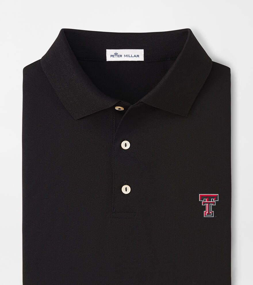 Texas Tech Solid Cotton Polo