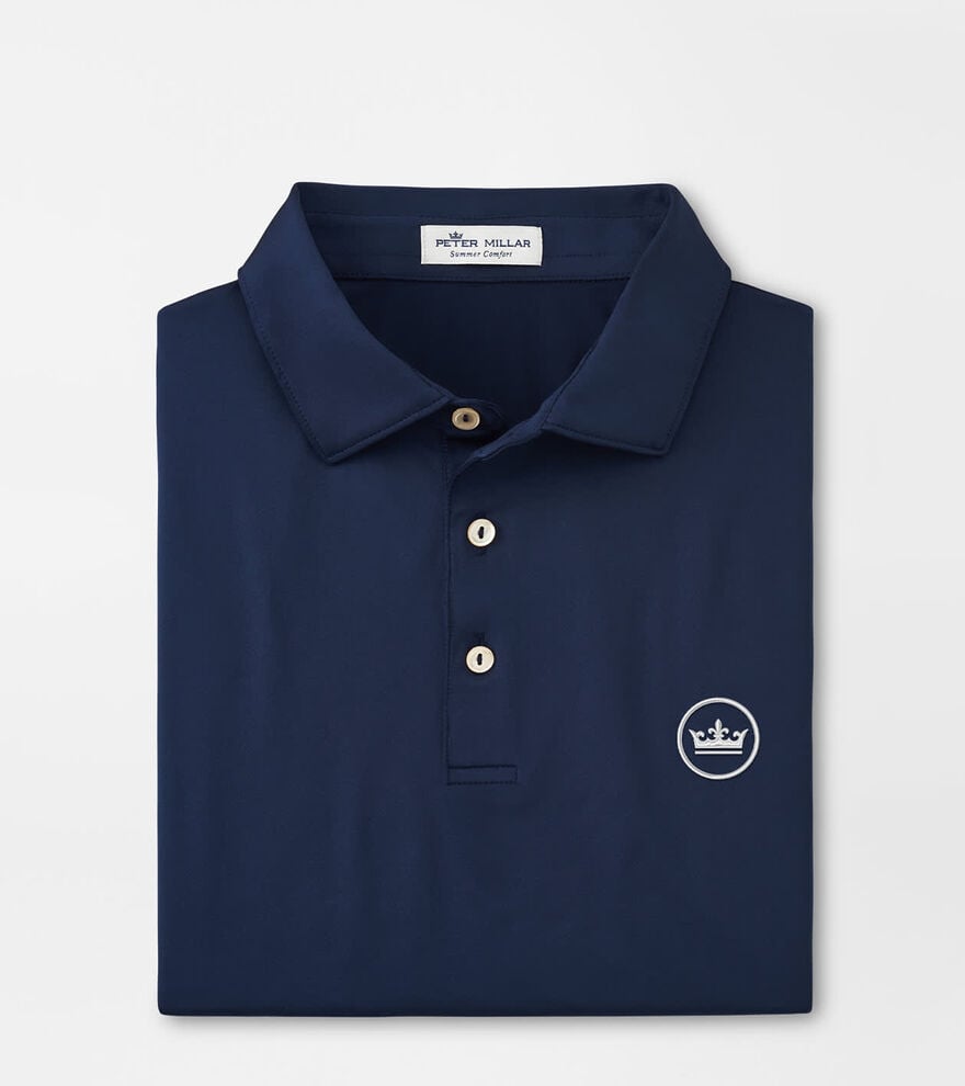 Crown Seal Solid Performance Jersey Polo image number 1