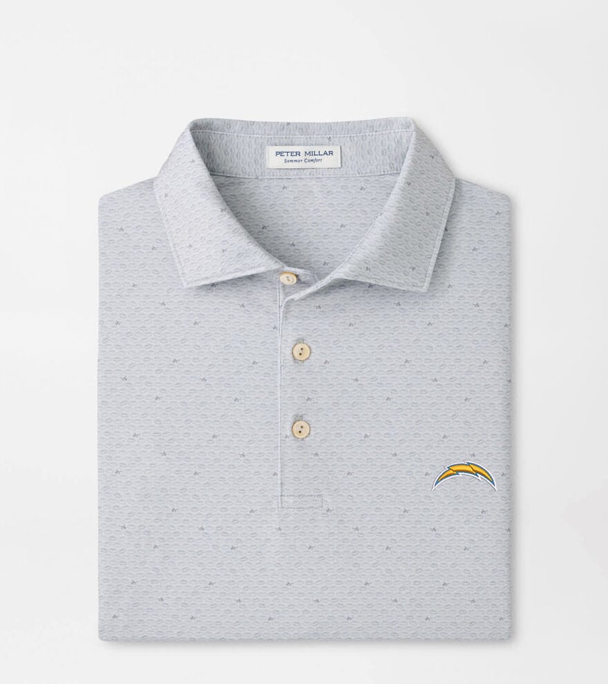 Los Angeles Chargers On The Ball Performance Jersey Polo image number 1