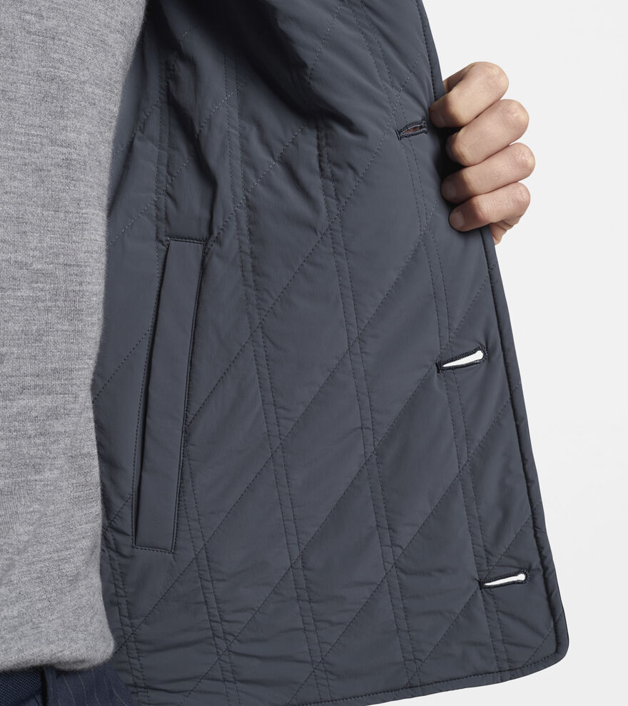 Stealth Cashmere Reversible Vest image number 8