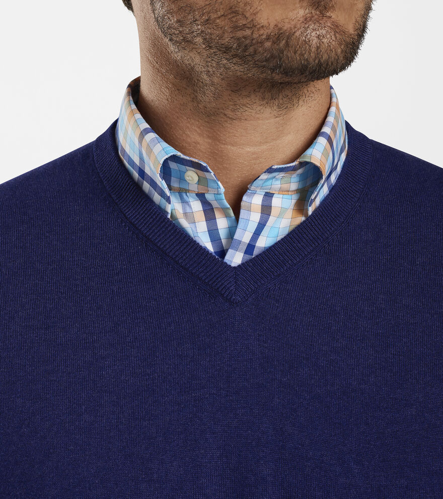 Crown Soft V-Neck Sweater image number 4