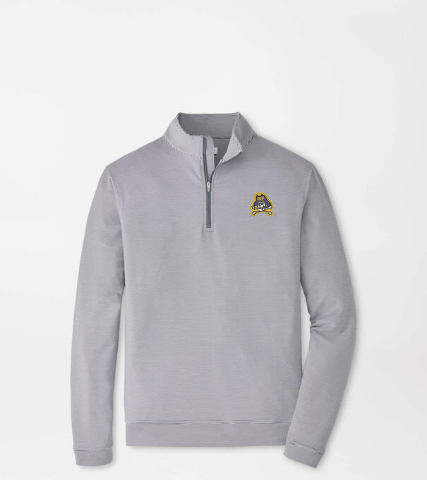 East Carolina University Perth Sugar Stripe Performance Quarter-Zip