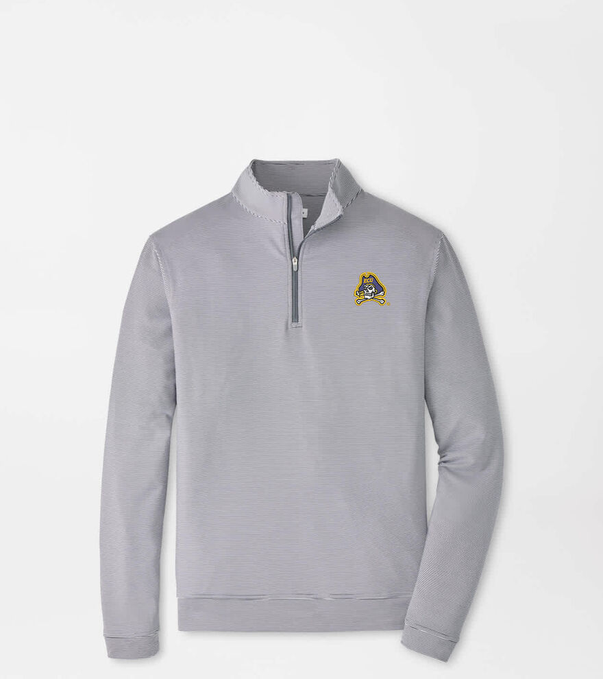 East Carolina University Perth Sugar Stripe Performance Quarter-Zip