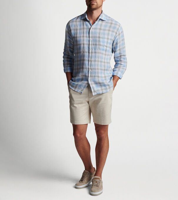 Sea Oat Linen Sport Shirt
